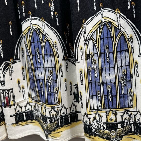 TORRID x HARRY POTTER  Womens Size 22 Great Hall Border Renaissance Style Dress - Picture 9 of 16